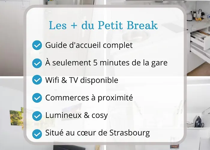 Le Petit Break - Gare - Petite France - Commerces A Proximite